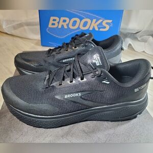 NWT Brooks Mens Divide 6 GTX Black Trail Running Shoes SIZE 10